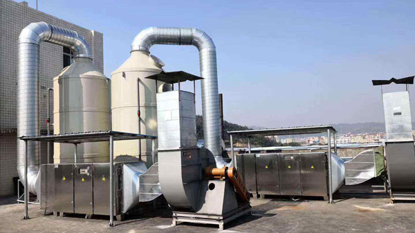 蘇州某食品廠廢氣處理設備項目